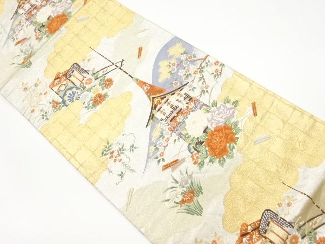 JAPANESE FUKURO OBI / WOVEN CARRIAGE